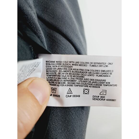 Gloria Vanderbilt New! Women's Gray Stretch Dress Pants In Size 18 Short - Picture 8 of 8